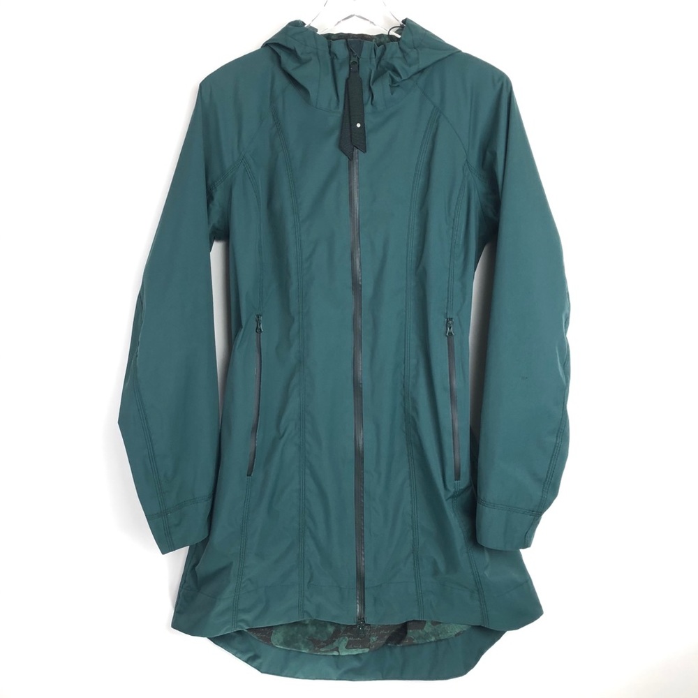 Lululemon Right As Rain Jacket ‘Forest Green Fuel’